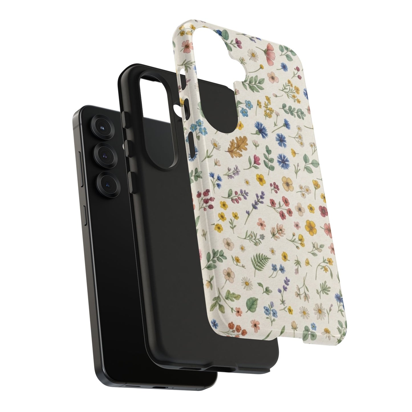 Yellow Floral, Fall/Autumn, Tough Phone Cases