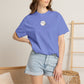 T-Shirt — 'Ky Blue Beauty' Vintage Botanical Tee