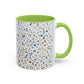 Floral Accent, Spring & Fall Collection Coffee Mug (11, 15oz)