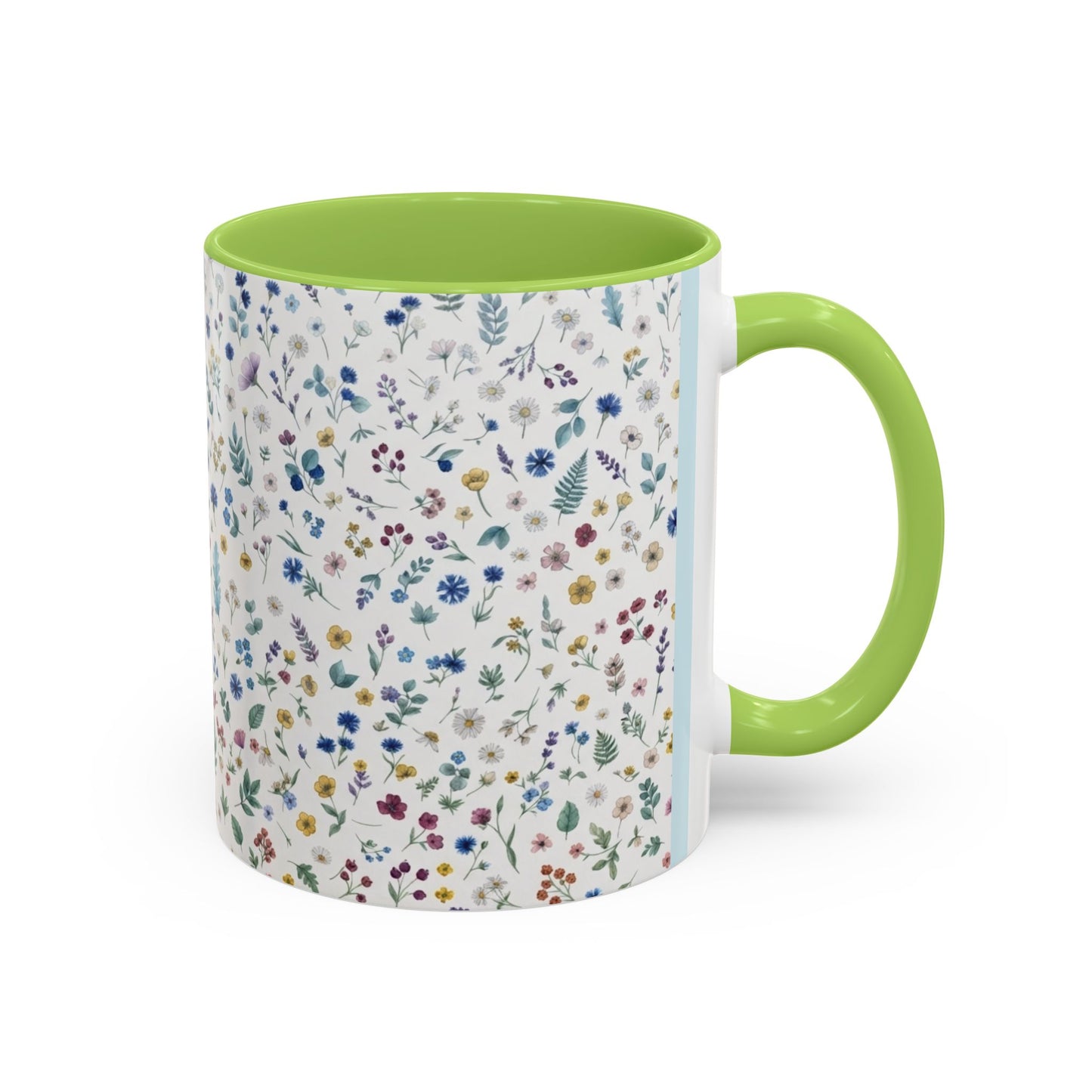 Floral Accent, Spring & Fall Collection Coffee Mug (11, 15oz)