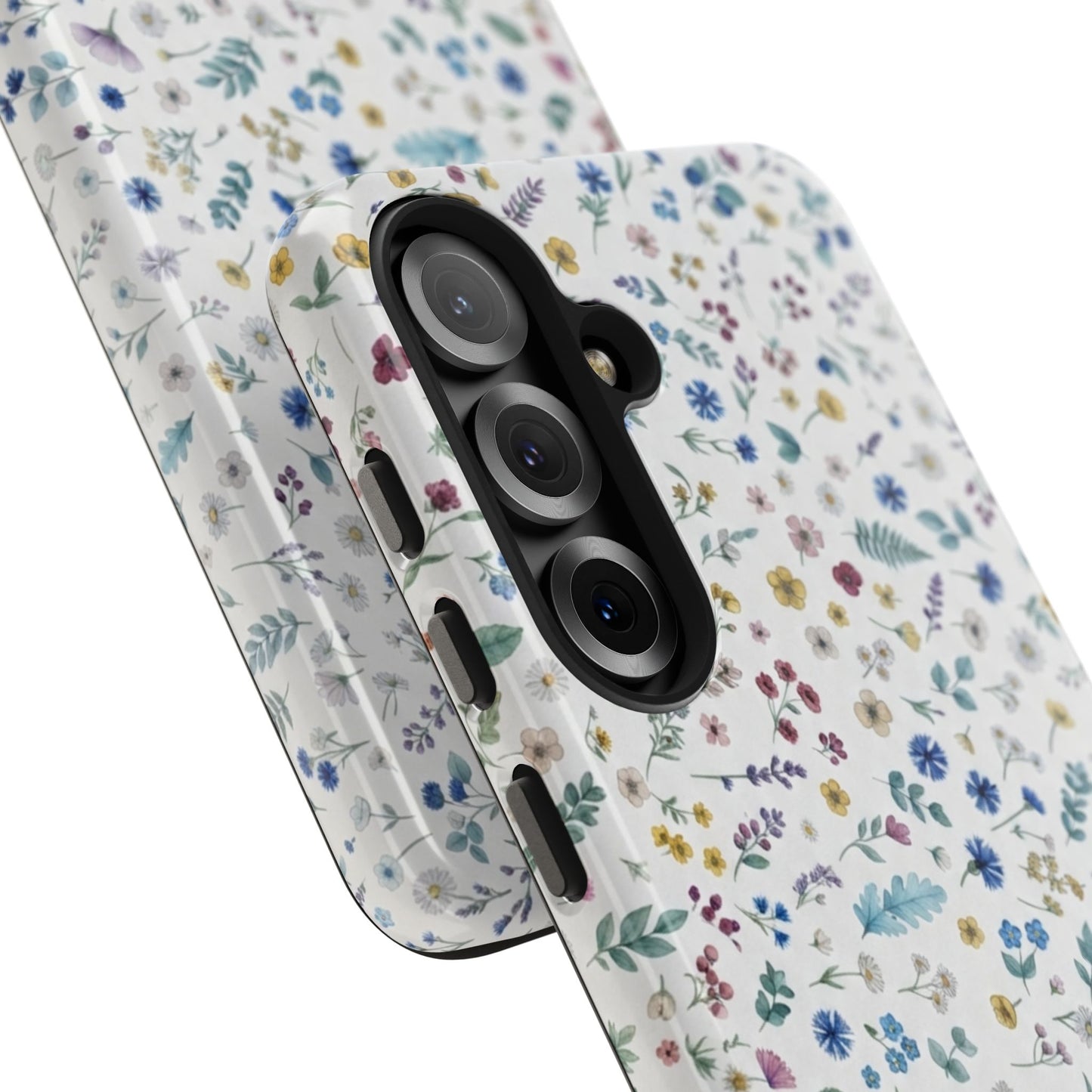 White Floral, Tough Phone Cases, Floral, Fall