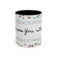 Jesus Loves You, That's all-Accent Coffee Mug (11, 15oz)
