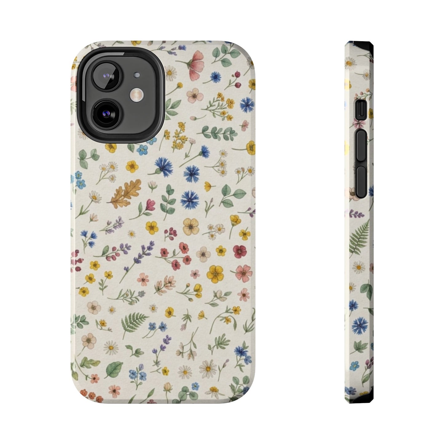 Yellow Floral, Fall/Autumn, Tough Phone Cases