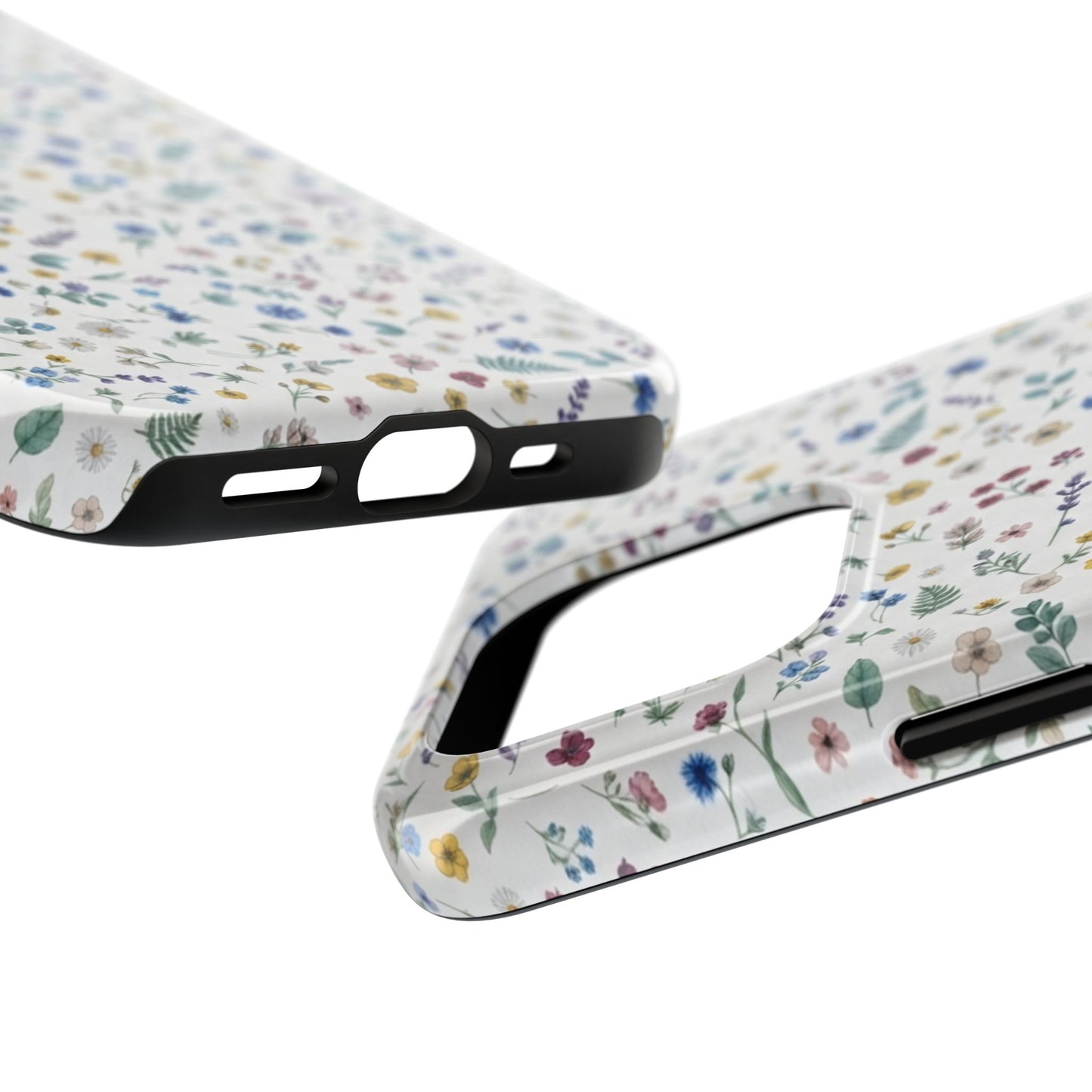 White Floral, Tough Phone Cases, Floral, Fall