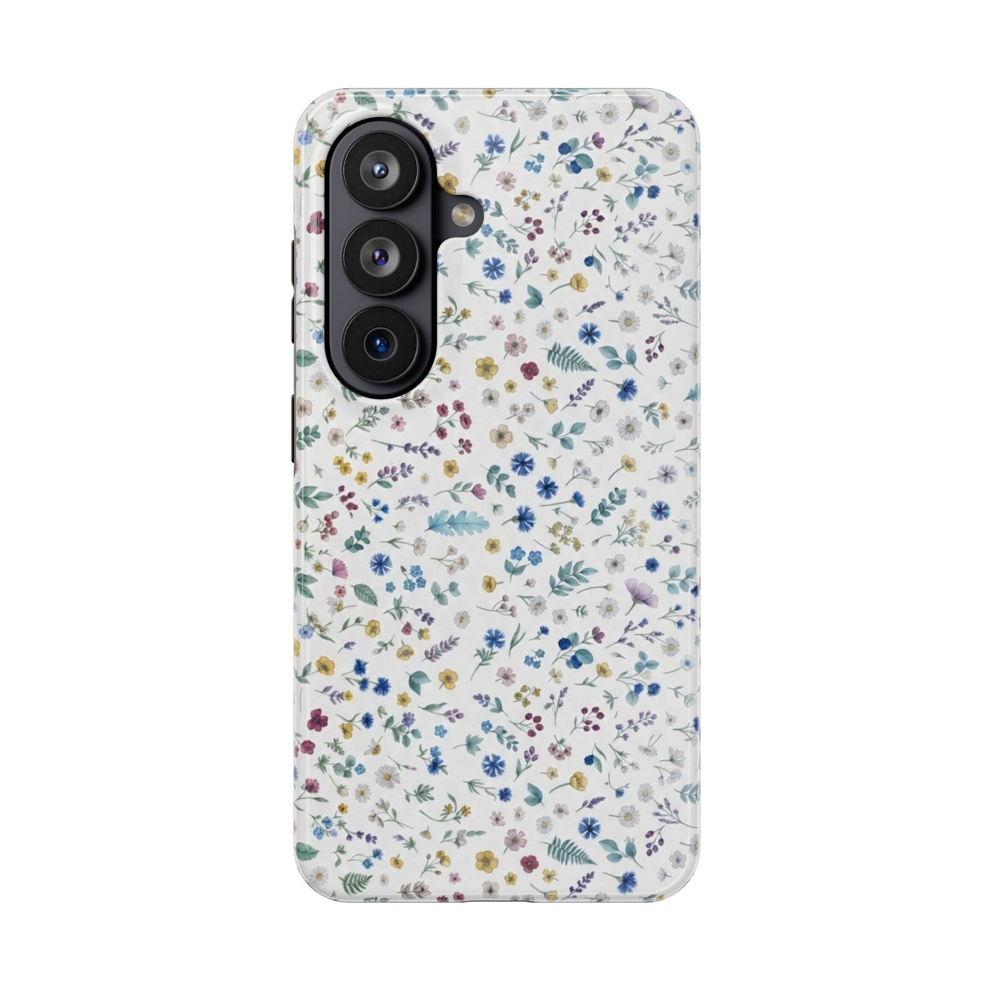 White Floral, Tough Phone Cases, Floral, Fall