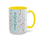 But first, Jesus  Accent Coffee Mug (11, 15oz)