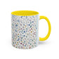 Floral Accent, Spring & Fall Collection Coffee Mug (11, 15oz)