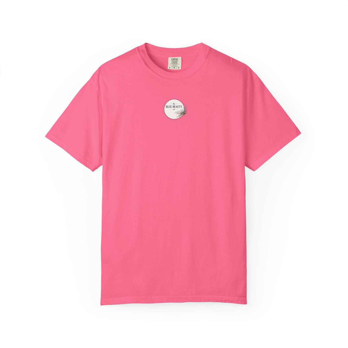 T-Shirt — 'Ky Blue Beauty' Vintage Botanical Tee