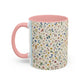 Fall Floral, Yellow Accent Coffee Mug (11, 15oz)