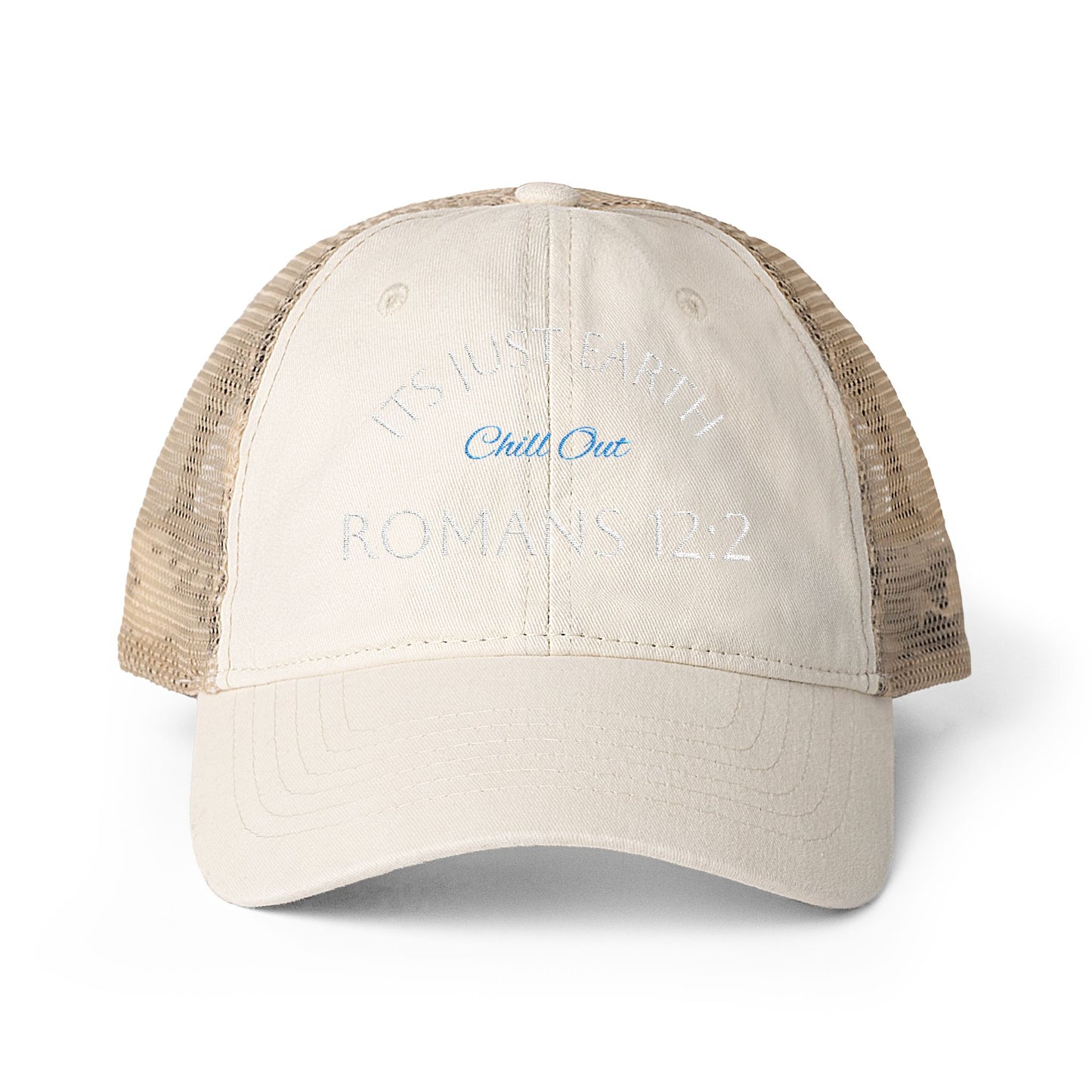 It’s Just Earth Women's Washed Mesh-Back Cap