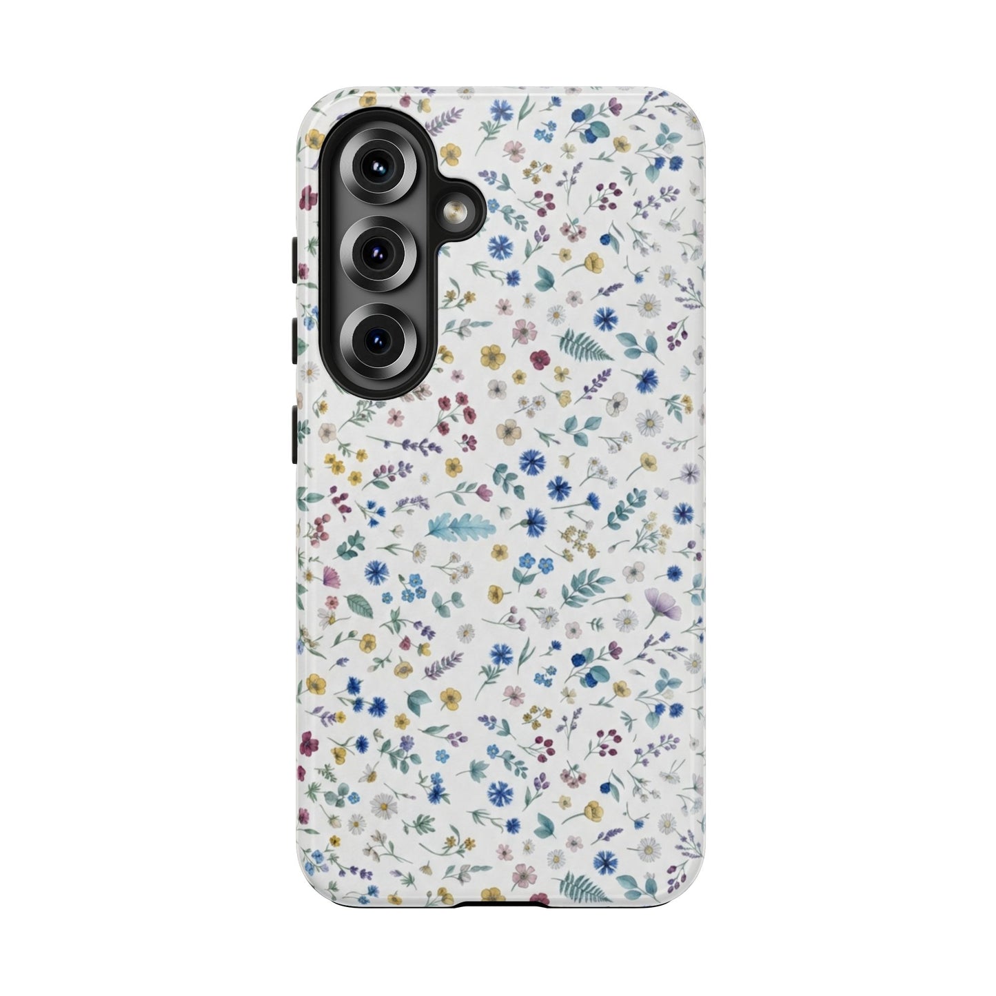 White Floral, Tough Phone Cases, Floral, Fall