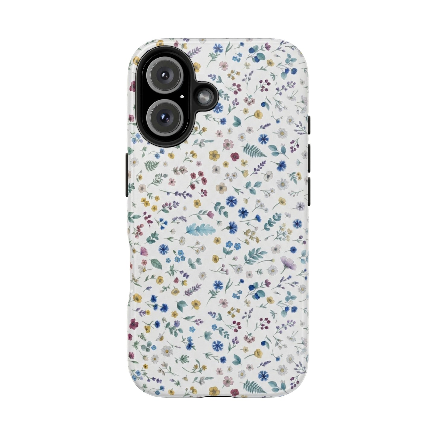 White Floral, Tough Phone Cases, Floral, Fall