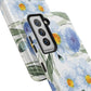 Blue Floral Tough Phone Cases