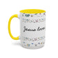 Jesus Loves You, That's all-Accent Coffee Mug (11, 15oz)