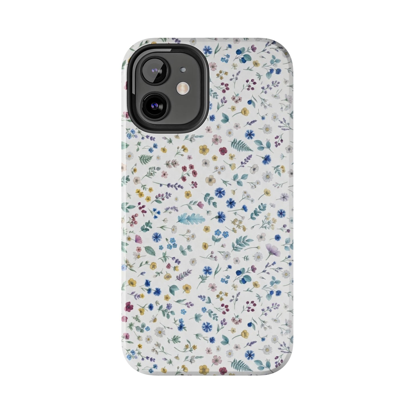White Floral, Tough Phone Cases, Floral, Fall