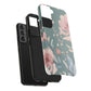 Green Fall floral Tough Phone Cases