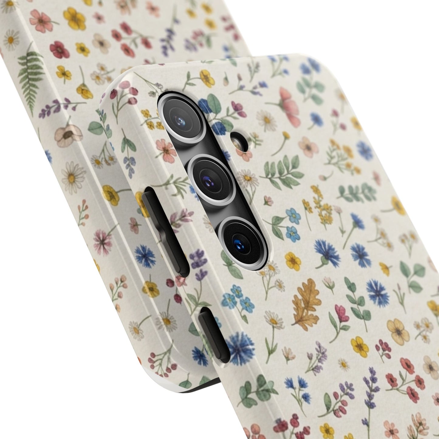 Yellow Floral, Fall/Autumn, Tough Phone Cases