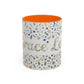 Grace Led Floral, Faith, Coffee Mug (11, 15oz)