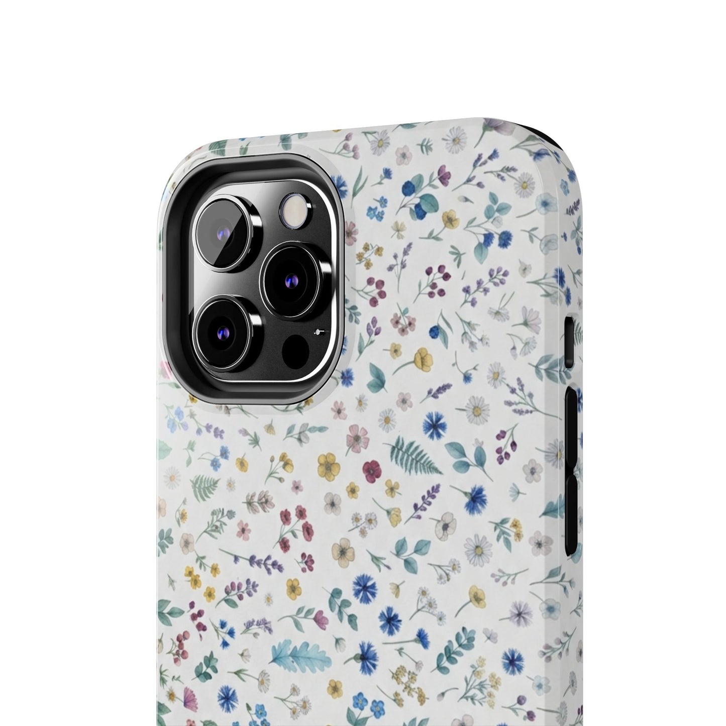 White Floral, Tough Phone Cases, Floral, Fall