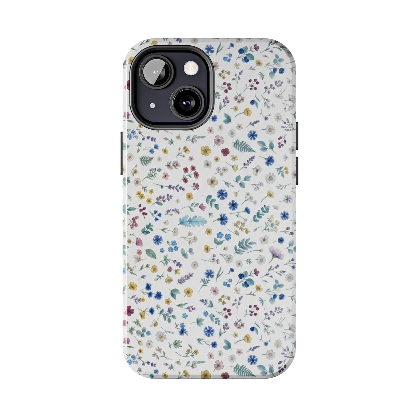 White Floral, Tough Phone Cases, Floral, Fall
