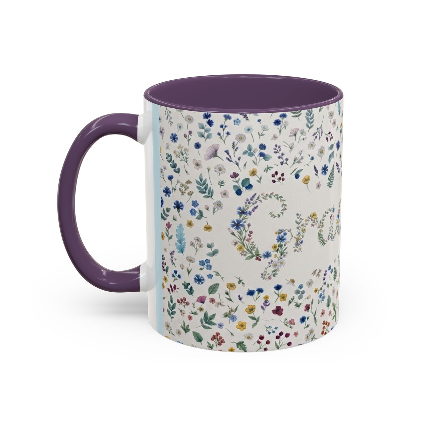 Grace Led Floral, Faith, Coffee Mug (11, 15oz)