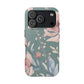 Green Fall floral Tough Phone Cases