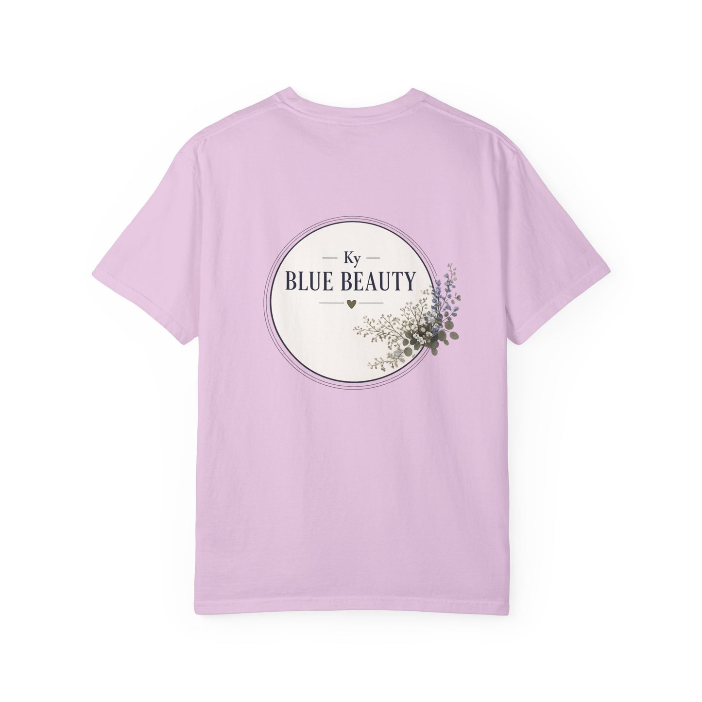 T-Shirt — 'Ky Blue Beauty' Vintage Botanical Tee