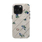 Tough Phone Cases, Fabric Like, Grandmillenial, Floral
