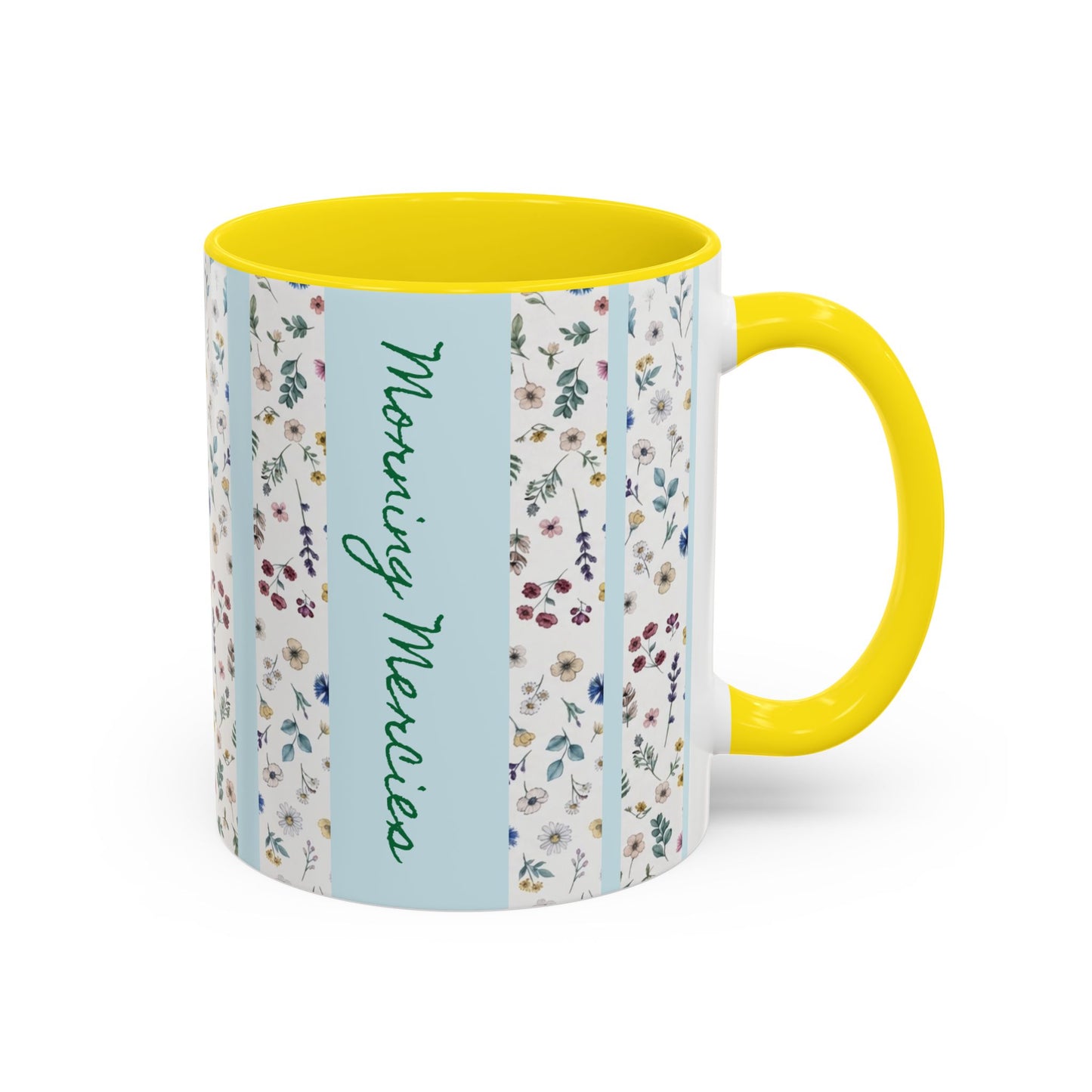 Morning Mercies Accent Coffee Mug/Cup
