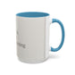 Simple Coffee & Jesus Type of Morning, Faith Accent Coffee Mug (11, 15oz)