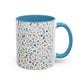 Floral Accent, Spring & Fall Collection Coffee Mug (11, 15oz)