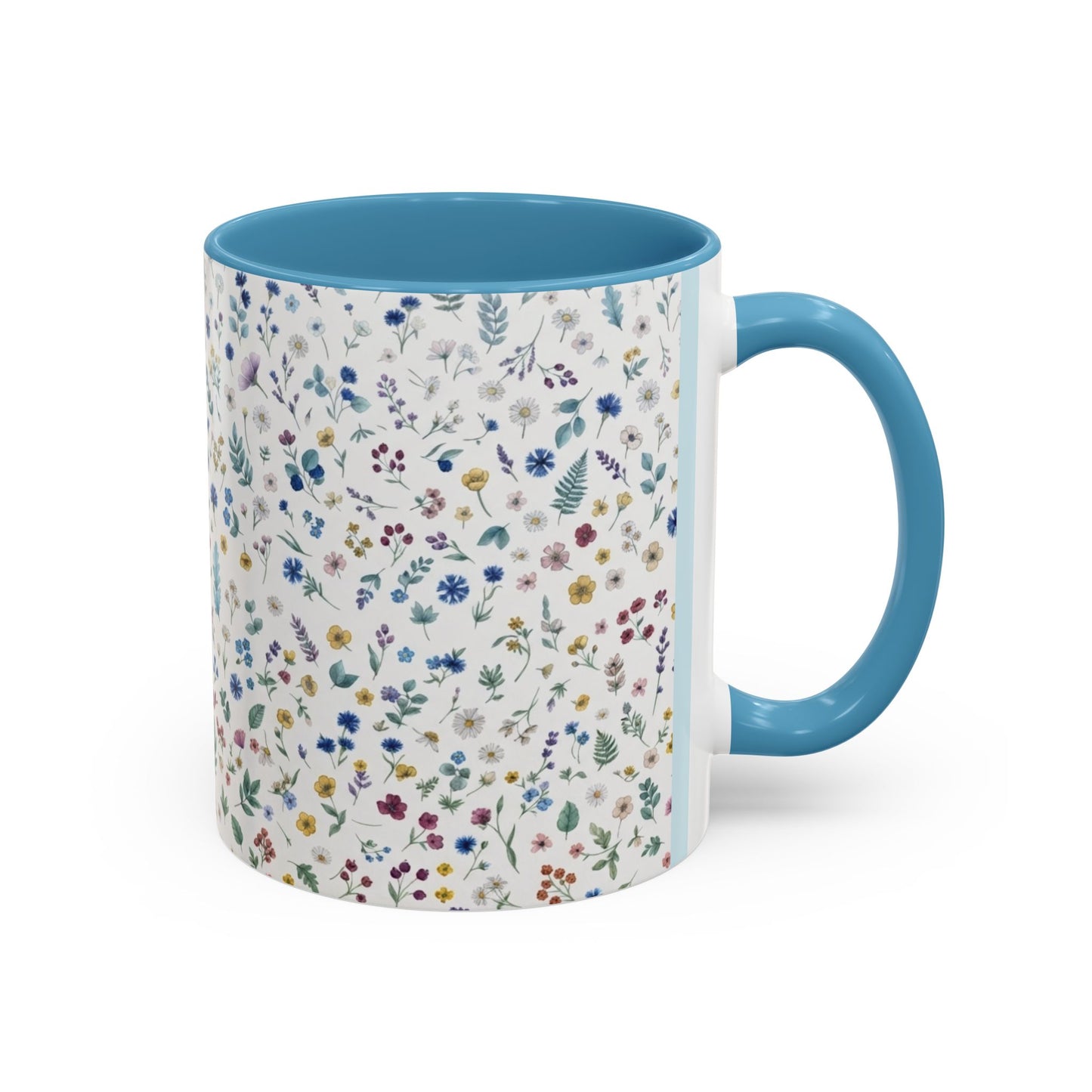 Floral Accent, Spring & Fall Collection Coffee Mug (11, 15oz)