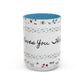 Jesus Loves You, That's all-Accent Coffee Mug (11, 15oz)