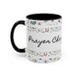 Prayer Changes Everything Accent Coffee Mug (11, 15oz)