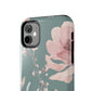 Green Fall floral Tough Phone Cases