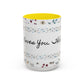 Jesus Loves You, That's all-Accent Coffee Mug (11, 15oz)