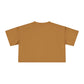 Crop Tee — "It's Just Earth" Romans 12:2 Minimalist Christian Graphic