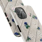 Tough Phone Cases, Fabric Like, Grandmillenial, Floral