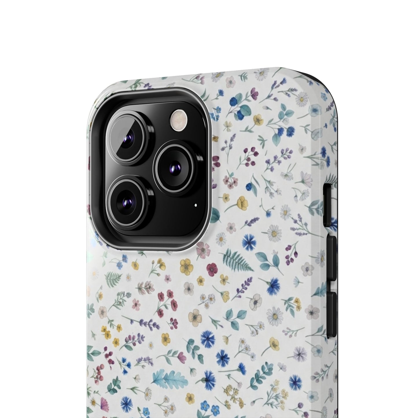 White Floral, Tough Phone Cases, Floral, Fall