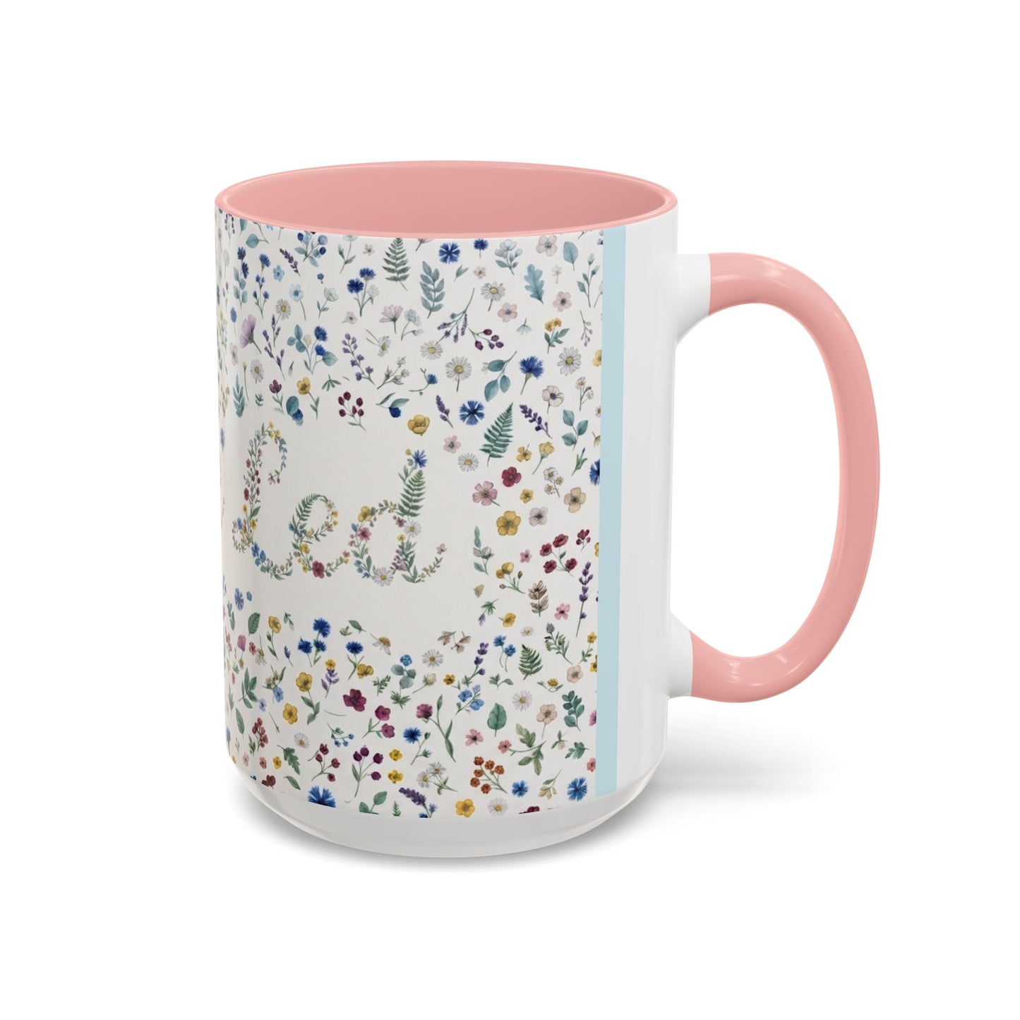 Grace Led Floral, Faith, Coffee Mug (11, 15oz)
