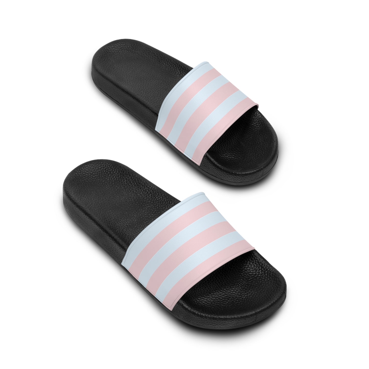 Pink & Blue Slide Sandals –  Women's Slides