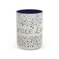 Grace Led Floral, Faith, Coffee Mug (11, 15oz)