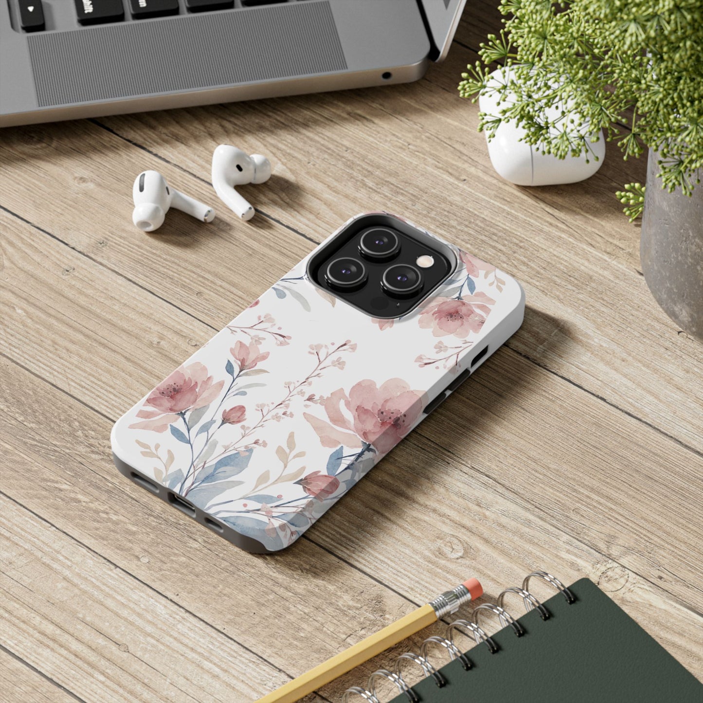 Pink Spring Tough Phone Cases