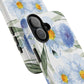 Blue Floral Tough Phone Cases