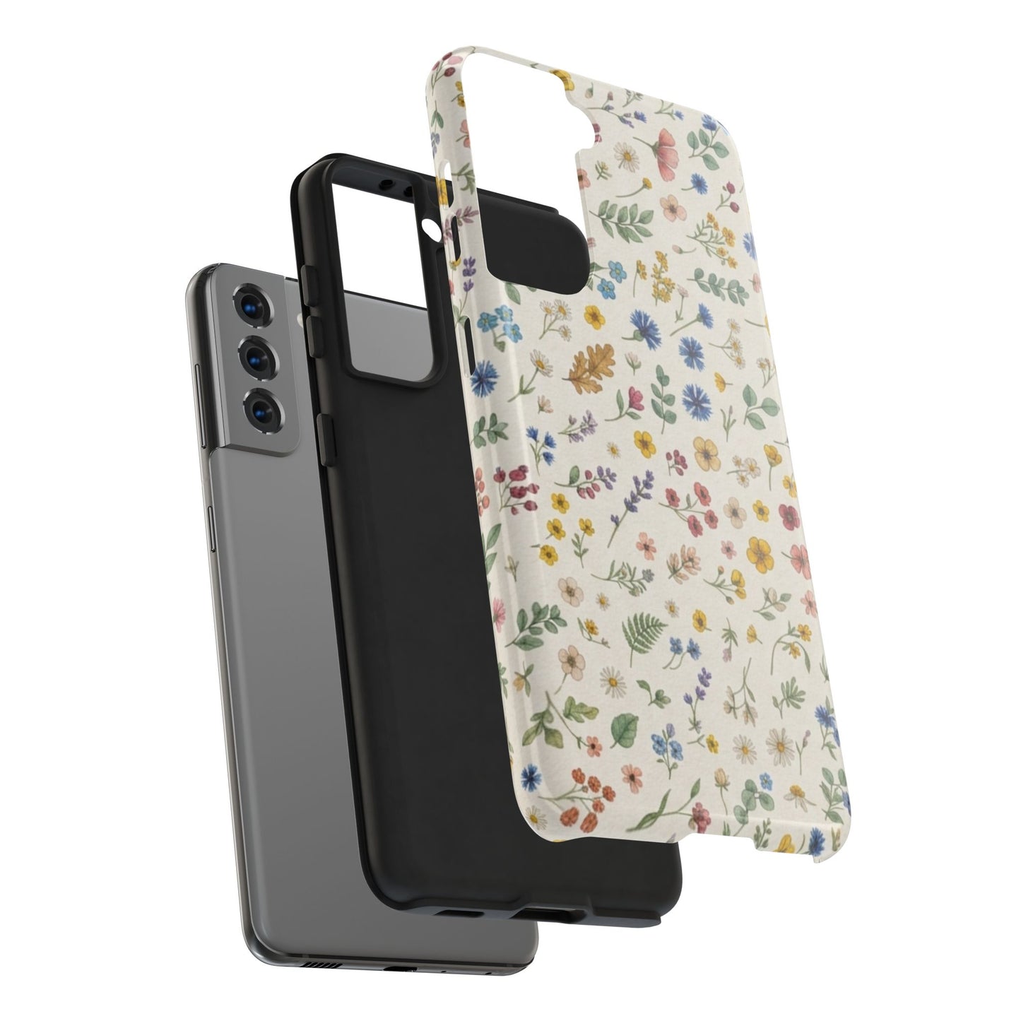 Yellow Floral, Fall/Autumn, Tough Phone Cases