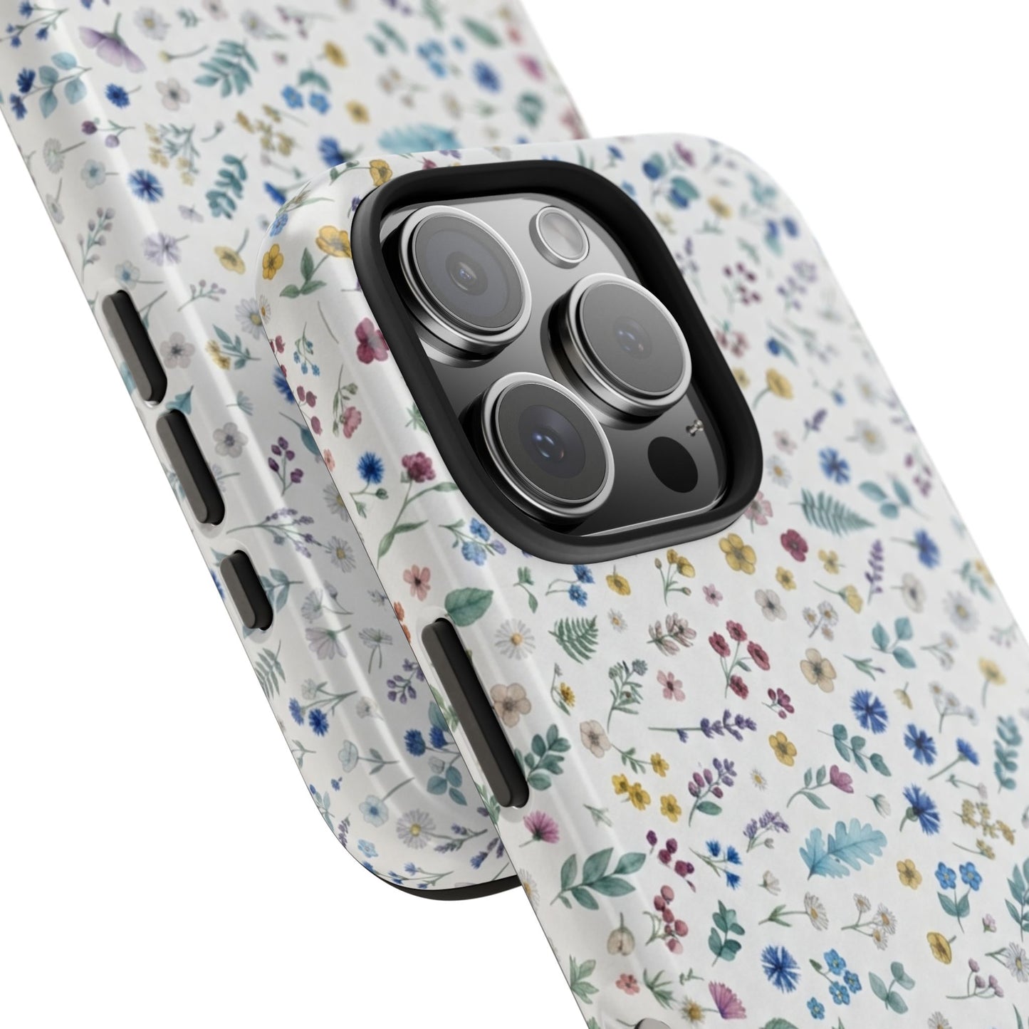 White Floral, Tough Phone Cases, Floral, Fall