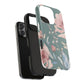 Green Fall floral Tough Phone Cases