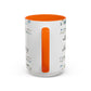 "It's okay, Let Coffee & Prayer Fuel the day." Accent Coffee Mug (11, 15oz)