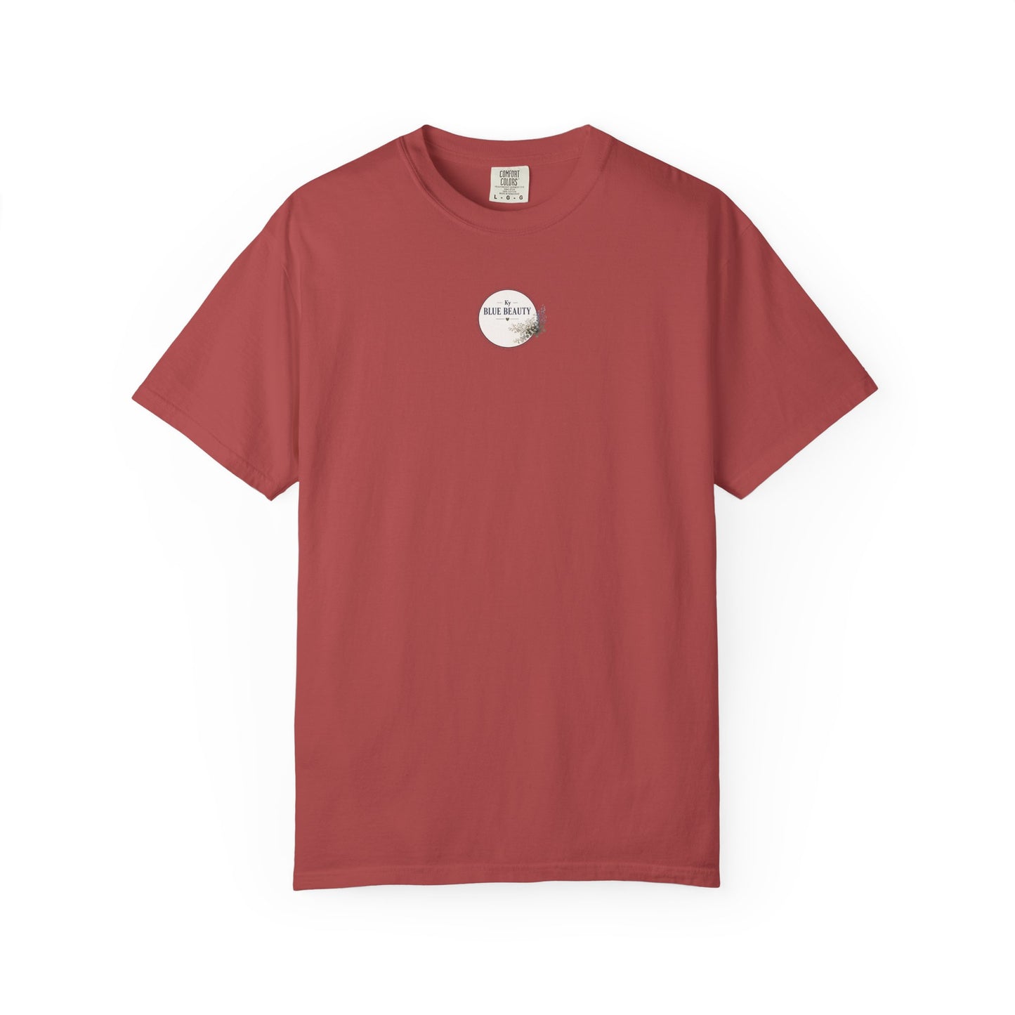 T-Shirt — 'Ky Blue Beauty' Vintage Botanical Tee