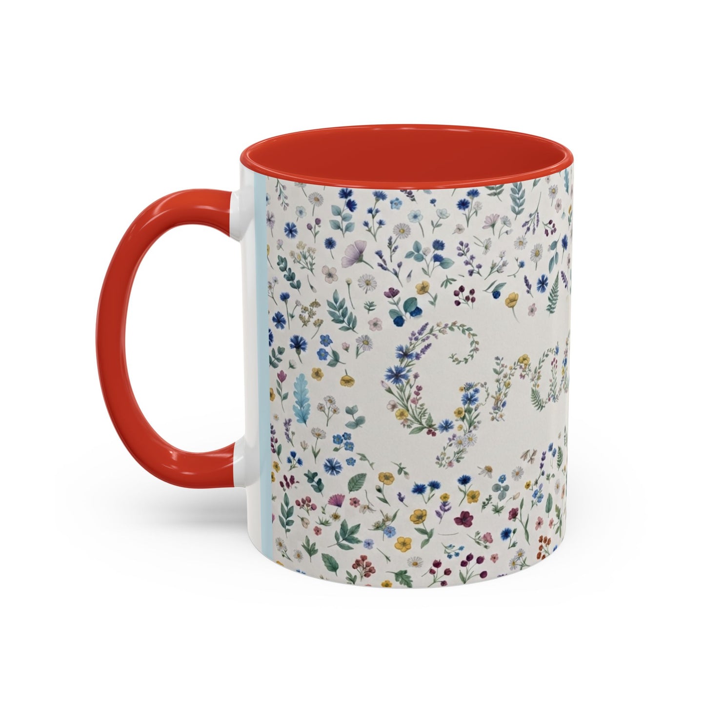 Grace Led Floral, Faith, Coffee Mug (11, 15oz)